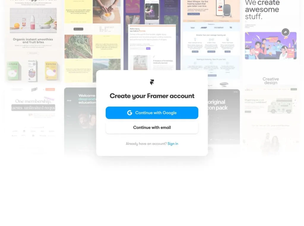 Framer component showcasing 2,500 popular logos on a clean background, highlighting diverse brands and design options.
