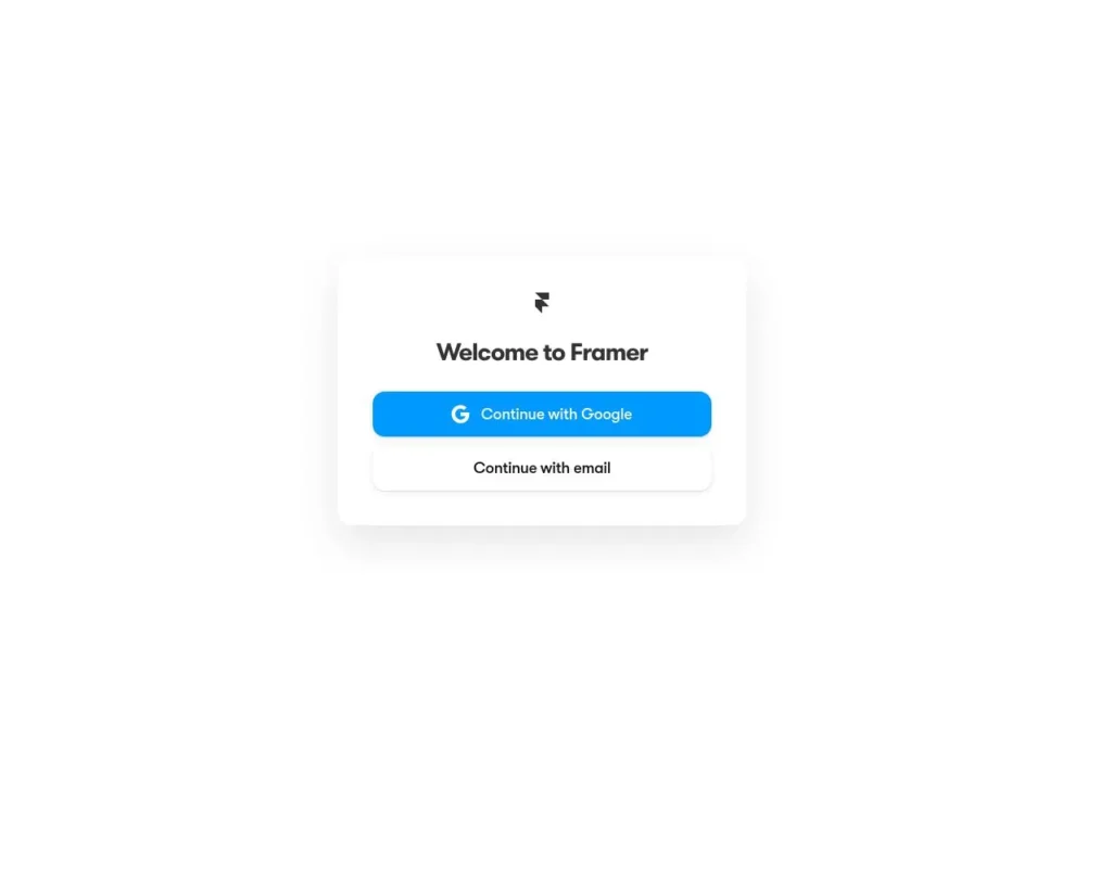 A sleek digital workspace showcasing a minimalist design in Framer, with interactive elements and a clean layout ideal for creative projects and collaboration.