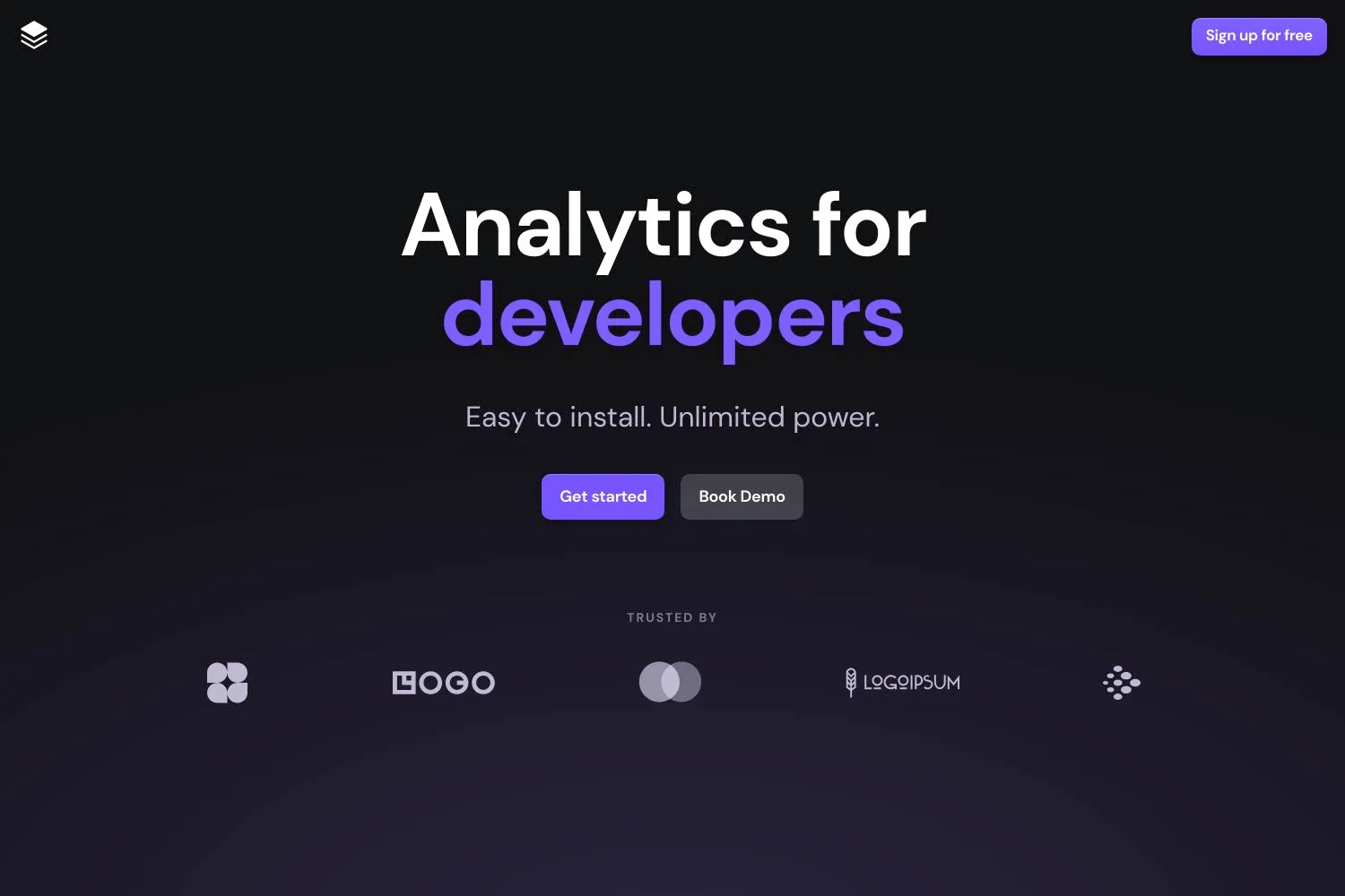 Landing Page - HyperFramer
