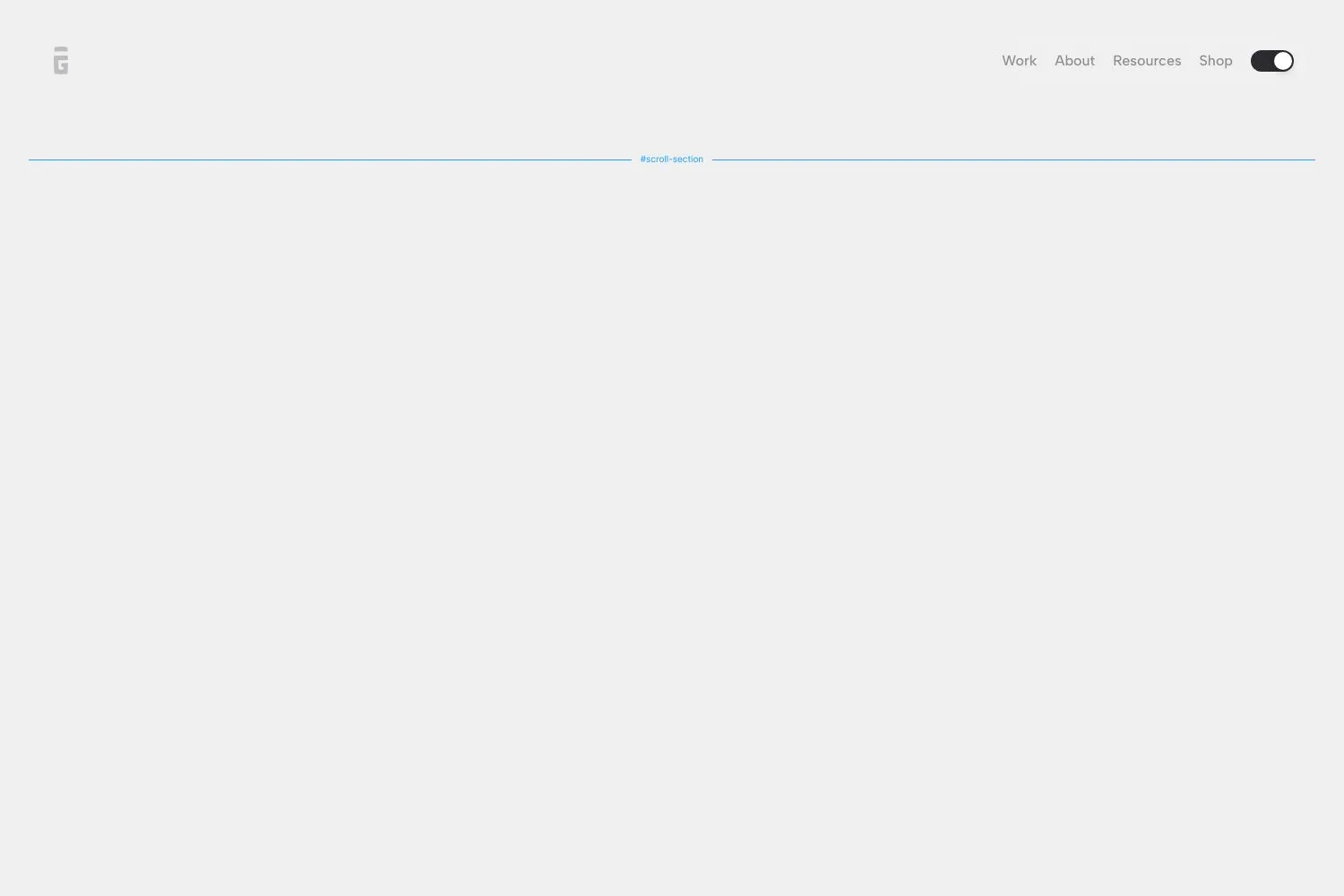 Smooth Navigation Hover Highlight - HyperFramer