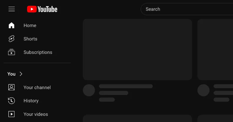 YouTube — Interaction Design Concept. - HyperFramer